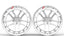 VOSSEN LC2-C1 STYLE 21 INCH FORGED WHEELS RIMS for AUDI A6 C8 FACELIFT 2023