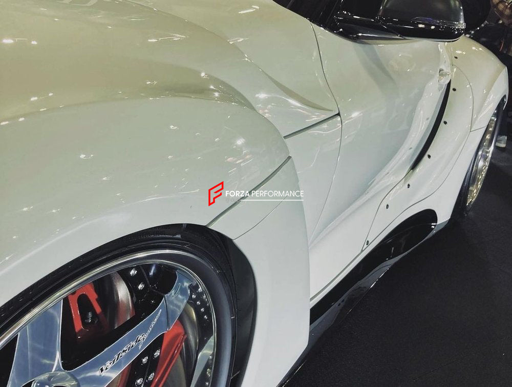 AUTHENTIC VEILSIDE VSF90R BODY KIT for TOYOTA SUPRA A90 2019+  Set includes:  Front Bumper Side Skirts Rear Bumper Hood Side Fenders Rear Spoiler Door Panels