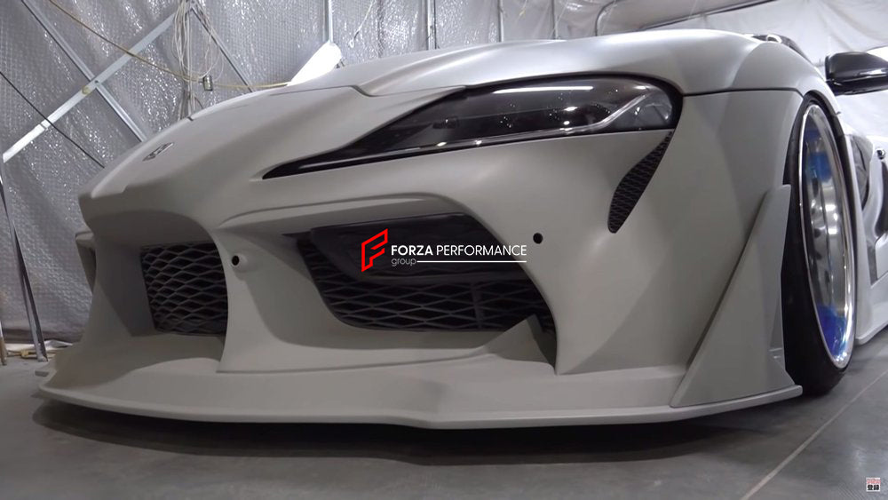 AUTHENTIC VEILSIDE VSF90R BODY KIT for TOYOTA SUPRA A90 2019+  Set includes:  Front Bumper Side Skirts Rear Bumper Hood Side Fenders Rear Spoiler Door Panels