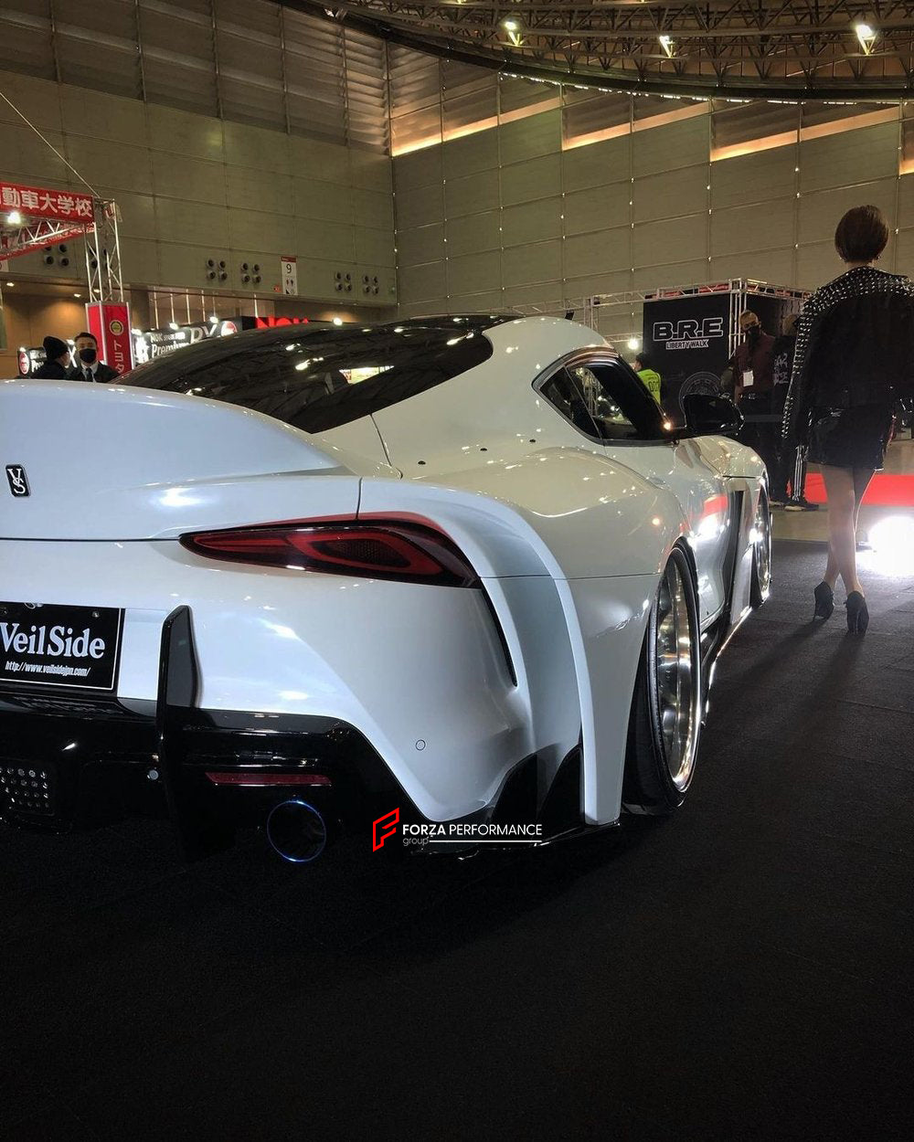 AUTHENTIC VEILSIDE VSF90R BODY KIT for TOYOTA SUPRA A90 2019+  Set includes:  Front Bumper Side Skirts Rear Bumper Hood Side Fenders Rear Spoiler Door Panels