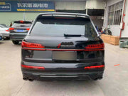 WIDE BODY KIT for AUDI Q7 4M FACELIFT 2019 - 2024
Set includes:
Front Lip Inserts
Side Skirts
Side Fenders
Rear Spoiler
Material: FRP Fiberglass
NOTE: Professional installation is required