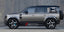 WIDE BODY KIT for LAND ROVER DEFENDER 2021+ Set includes: Front Hood Front Lip Side Fender Side Air Vents Side Skirts Roof DRL LED Bar Roof Spoiler Rear Diffuser Exhaust Tips