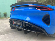 DRY CARBON BODY KIT for LOTUS EMIRA  Set includes:  Front Lip Side Skirts Rear Diffuser Rear Spoiler Front Air Vents Side Air Vents Rear Air Duct Side Mirrors