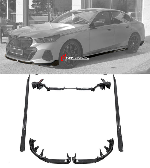 MP AERO BODY KIT for BMW 5 SERIES G60 2024+  Set includes:  Front Lip Side Skirts Rear Diffuser Rear Spoiler