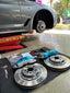 ADTORY X FORZA PERFORMANCE RACE BIG BRAKE KIT BBK for BMW 5 SERIES 525i G30 2016 - 2020
ADTORY Brake Kits are engineered as bolt on upgrades that work with the factory master cylinder and ABS, delivering stronger, more repeatable stops with the pedal feel you want. Whether you cruise the city, carve canyons, or chase lap times.
Highlights
Track-ready, heat-resistant components.
Jewel-like caliper finish is incredibly durable and easy to clean
Pistons are calibrated to integrate smoothly with the Factory