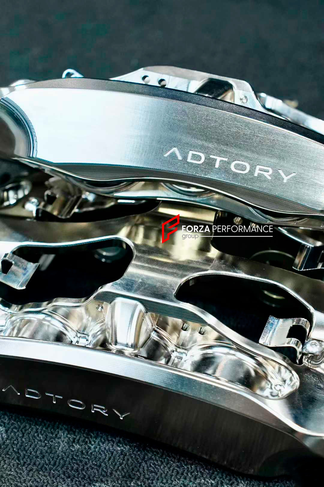 ADTORY X FORZA PERFORMANCE RACE BIG BRAKE KIT BBK for BMW 5 SERIES 540i G30 2016 - 2020
ADTORY Brake Kits are engineered as bolt on upgrades that work with the factory master cylinder and ABS, delivering stronger, more repeatable stops with the pedal feel you want. Whether you cruise the city, carve canyons, or chase lap times.
Highlights
Track-ready, heat-resistant components.
Jewel-like caliper finish is incredibly durable and easy to clean
Pistons are calibrated to integrate smoothly with the Factory
