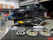 ADTORY X FORZA PERFORMANCE RACE BIG BRAKE KIT BBK for BMW M2 F87 LCI 2015 - 2021
ADTORY Brake Kits are engineered as bolt on upgrades that work with the factory master cylinder and ABS, delivering stronger, more repeatable stops with the pedal feel you want. Whether you cruise the city, carve canyons, or chase lap times.
Highlights
Track-ready, heat-resistant components.
Jewel-like caliper finish is incredibly durable and easy to clean
Pistons are calibrated to integrate smoothly with the Factory OEM mas