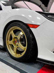 ADTORY X FORZA PERFORMANCE RACE BIG BRAKE KIT BBK for HONDA CIVIC SI FC1 2017 - 2020
ADTORY Brake Kits are engineered as bolt on upgrades that work with the factory master cylinder and ABS, delivering stronger, more repeatable stops with the pedal feel you want. Whether you cruise the city, carve canyons, or chase lap times.
Highlights
Track-ready, heat-resistant components.
Jewel-like caliper finish is incredibly durable and easy to clean
Pistons are calibrated to integrate smoothly with the Factory OEM