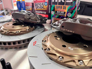 ADTORY X FORZA PERFORMANCE RACE BIG BRAKE KIT BBK for HONDA CIVIC SI FC1 2017 - 2020
ADTORY Brake Kits are engineered as bolt on upgrades that work with the factory master cylinder and ABS, delivering stronger, more repeatable stops with the pedal feel you want. Whether you cruise the city, carve canyons, or chase lap times.
Highlights
Track-ready, heat-resistant components.
Jewel-like caliper finish is incredibly durable and easy to clean
Pistons are calibrated to integrate smoothly with the Factory OEM