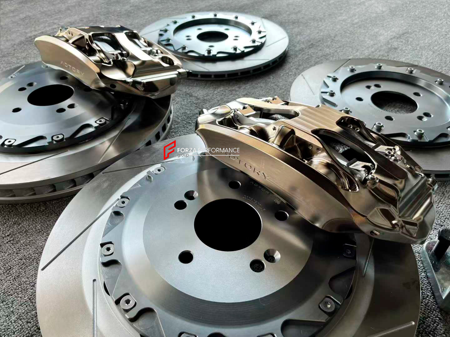 ADTORY X FORZA PERFORMANCE RACE BIG BRAKE KIT BBK for HYUNDAI ELANTRA N CN7 FACELIFT 2024+
ADTORY Brake Kits are engineered as bolt on upgrades that work with the factory master cylinder and ABS, delivering stronger, more repeatable stops with the pedal feel you want. Whether you cruise the city, carve canyons, or chase lap times.
Highlights
Track-ready, heat-resistant components.
Jewel-like caliper finish is incredibly durable and easy to clean
Pistons are calibrated to integrate smoothly with the Facto