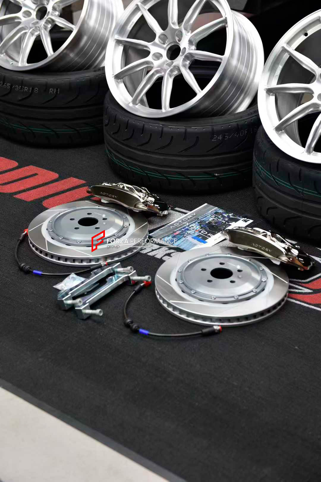 ADTORY X FORZA PERFORMANCE RACE BIG BRAKE KIT BBK for LYNK AND CO 03+ 2019+
ADTORY Brake Kits are engineered as bolt on upgrades that work with the factory master cylinder and ABS, delivering stronger, more repeatable stops with the pedal feel you want. Whether you cruise the city, carve canyons, or chase lap times.
Highlights
Track-ready, heat-resistant components.
Jewel-like caliper finish is incredibly durable and easy to clean
Pistons are calibrated to integrate smoothly with the Factory OEM master c