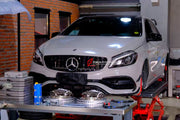 ADTORY X FORZA PERFORMANCE RACE BIG BRAKE KIT BBK for MERCEDES BENZ A45 AMG W176 2013 - 2018
ADTORY Brake Kits are engineered as bolt on upgrades that work with the factory master cylinder and ABS, delivering stronger, more repeatable stops with the pedal feel you want. Whether you cruise the city, carve canyons, or chase lap times.
Highlights
Track-ready, heat-resistant components.
Jewel-like caliper finish is incredibly durable and easy to clean
Pistons are calibrated to integrate smoothly with the Fac