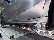 DRY CARBON AERO KIT for BMW X6 G06 LCI FACELIFT 2023+
Set includes:
Front Lip
Front Bumper Trims
Hood
Side Skirts
Rear Roof Spoiler
Rear Diffuser
Each part of this kit can be sent separately. Please contact us if you need a specific part.
Materail: Carbon Fiber
NOTE: Professional installation is required