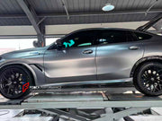 DRY CARBON AERO KIT for BMW X6 G06 LCI FACELIFT 2023+
Set includes:
Front Lip
Front Bumper Trims
Hood
Side Skirts
Rear Roof Spoiler
Rear Diffuser
Each part of this kit can be sent separately. Please contact us if you need a specific part.
Materail: Carbon Fiber
NOTE: Professional installation is required