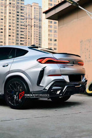 DRY CARBON AERO KIT for BMW X6 G06 LCI FACELIFT 2023+
Set includes:
Front Lip
Front Bumper Trims
Hood
Side Skirts
Rear Roof Spoiler
Rear Diffuser
Each part of this kit can be sent separately. Please contact us if you need a specific part.
Materail: Carbon Fiber
NOTE: Professional installation is required