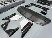 CONVERSION BODY KIT for MERCEDES BENZ AMG GT to BLACK SERIES
Set includes:
Front Bumper
Front lip
Front grille
Front fenders
Front fender trims
Side skirts
Hood | Bonnet
Rear bumper assembly
Rear canards
Material: Dry carbon with Plastic