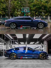 CONVERSION BODY KIT for AUDI A7 4G8 2014 - 2018 to RS7 C8 2019+
Set includes:
Front Bumper
Front Hood
Front Grille
Side Fenders
Side Skirts
Rear Bumper with Diffuser
Exhaust Tips
Material: Plastic
* Each part can be sent separately
NOTE: Professional installation is required.
Payment ►
Visa
Mastercard
PayPal with a credit card (add 4.4% at checkout)
Payoneer
Cryptocurrency
Shipment ►
By express DHL/UPS/TNT/FedEx
To the local international airport
Special line by air
Special line by the sea
To Europe