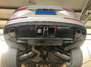 SQ7 STYLE EXHAUST TIPS for AUDI Q7 4M 2015 - 2019  Set includes:  Exhaust Tips