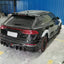 WIDE DRY CARBON BODY KIT FOR AUDI Q8 | RSQ8 4M 2019+ Set include: Front Bumper Assembly Front Bumper Canards Hood/Bonnet Front Fenders Fender Flares Side Skirts Rear Roof Spoiler Trunk Wing Spoiler Exhaust system Rear Bumper Rear Diffuser