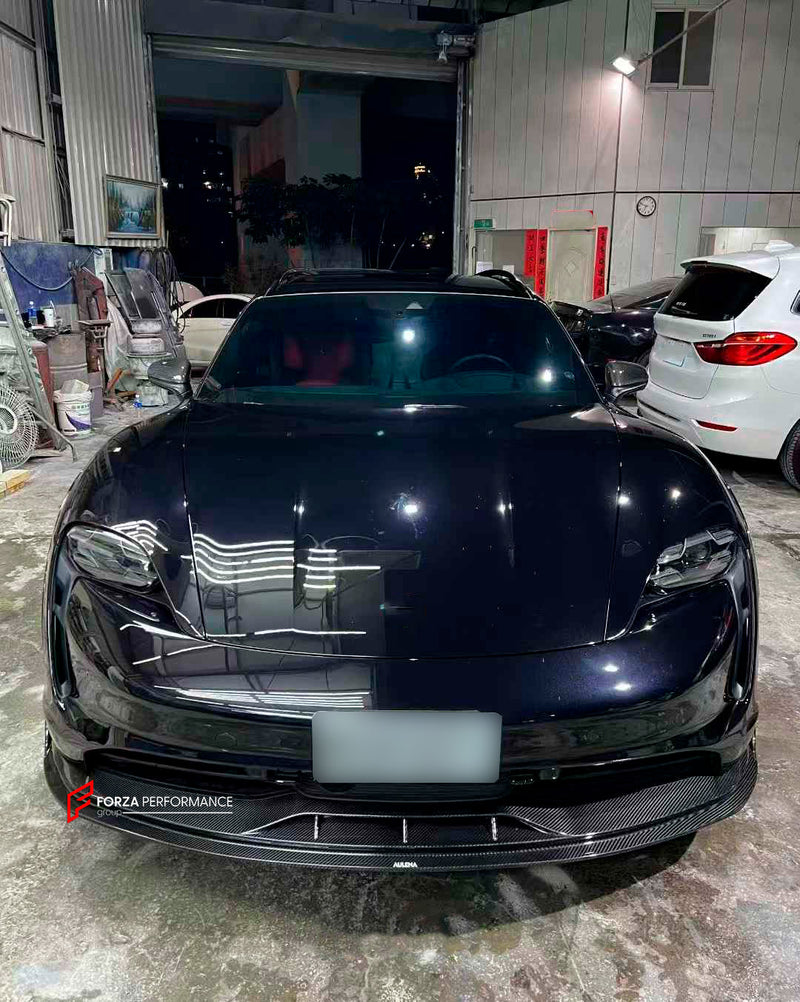 AUTHENTIC AULENA DRY CARBON BODY KIT for PORSCHE TAYCAN J1.1 2020 - 2024