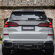 AUTHENTIC SOOQOO CARBON ROOF SPOILER for BMW X5 G05 2019+
Set includes:
Trunk Spoiler
Material: Carbon
Note: Professional installation is required