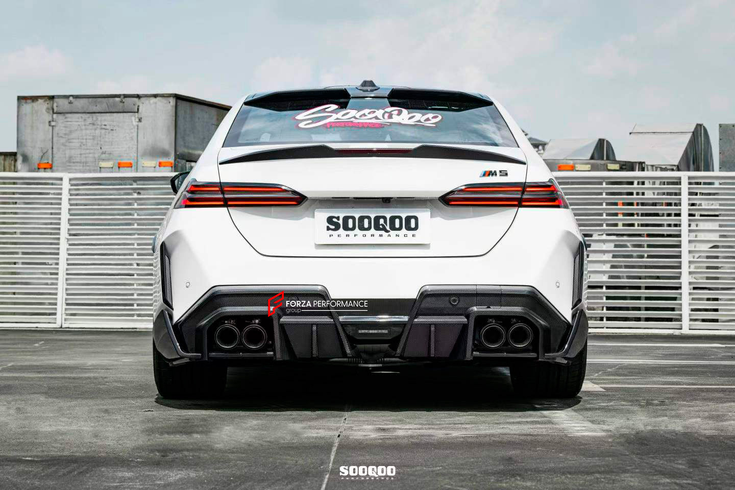 AUTHENTIC SOOQOO DRY CARBON FIBER BODY KIT for BMW M5 G90
Set includes:
Front Lip
Front Bumper Center Trim
Front Bumper Canards
Front Grille
Hood Bonnet
Fender Flares
Side Skirts
Roof Spoiler
Trunk Spoiler
Reflective Strip Cover Trims
Rear Diffuser
Rear Spoiler
Material: Dry Carbon
NOTE: Professional installation is required
Payment ►
Visa
Mastercard
PayPal with a credit card (add 4.4% at checkout)
Payoneer
Cryptocurrency
Shipment ►
By express DHL/UPS/TNT/FedEx
To the local international airport
Speci