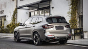 AUTHENTIC SOOQOO DRY CARBON BODY KIT FOR BMW X3 G01 LCI 2021+ iX-3 G08 2022+
Set includes:
Front Lip
Front Grille
Front Lights
Side Air Vent
Side Skirts
Charging Cover (for BMW iX-3)
Mirror Covers
Rear Diffuser
Rear Canards
Rear Roof Spoiler
Rear Middle Spoiler
Material: Dry Carbon
NOTE: Professional installation is required
Payment ►
Visa
Mastercard
PayPal with a credit card (add 4.4% at checkout)
Payoneer
Cryptocurrency
Shipment ►
By express DHL/UPS/TNT/FedEx
To the local international airport
Sp