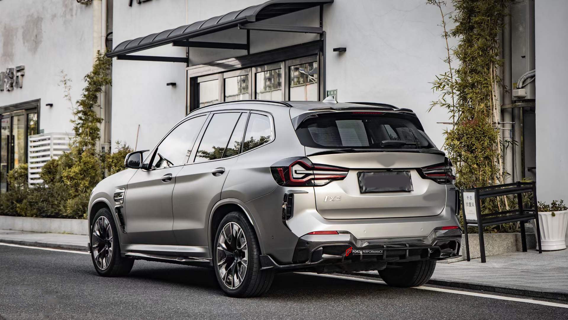 AUTHENTIC SOOQOO DRY CARBON BODY KIT FOR BMW X3 G01 LCI 2021+ iX-3 G08 2022+
Set includes:
Front Lip
Front Grille
Front Lights
Side Air Vent
Side Skirts
Charging Cover (for BMW iX-3)
Mirror Covers
Rear Diffuser
Rear Canards
Rear Roof Spoiler
Rear Middle Spoiler
Material: Dry Carbon
NOTE: Professional installation is required
Payment ►
Visa
Mastercard
PayPal with a credit card (add 4.4% at checkout)
Payoneer
Cryptocurrency
Shipment ►
By express DHL/UPS/TNT/FedEx
To the local international airport
Sp