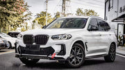 AUTHENTIC SOOQOO DRY CARBON BODY KIT FOR BMW X3 G01 LCI 2021+ iX-3 G08 2022+
Set includes:
Front Lip
Front Grille
Front Lights
Side Air Vent
Side Skirts
Charging Cover (for BMW iX-3)
Mirror Covers
Rear Diffuser
Rear Canards
Rear Roof Spoiler
Rear Middle Spoiler
Material: Dry Carbon
NOTE: Professional installation is required
Payment ►
Visa
Mastercard
PayPal with a credit card (add 4.4% at checkout)
Payoneer
Cryptocurrency
Shipment ►
By express DHL/UPS/TNT/FedEx
To the local international airport
Sp