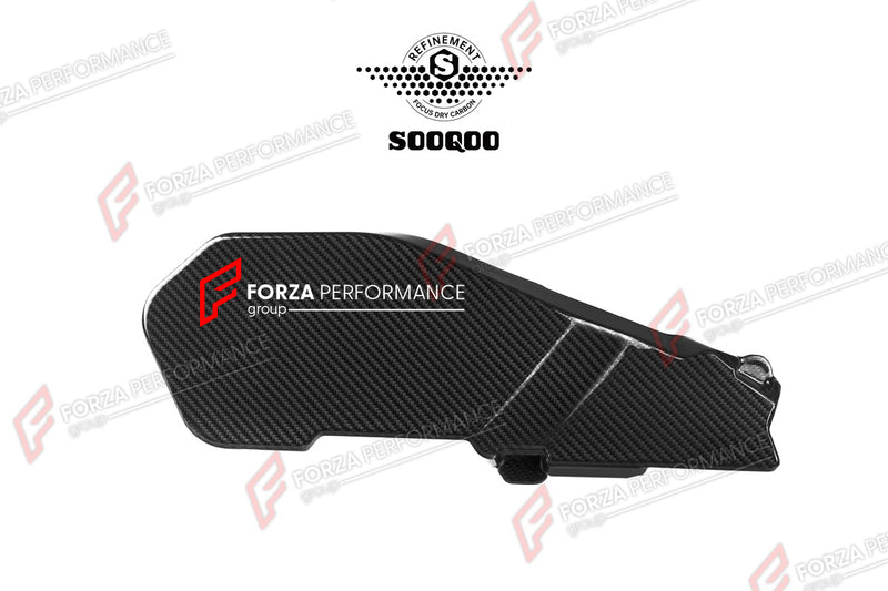 AUTHENTIC SOOQOO DRY CARBON ENGINE BAY SIDE COVERS for BMW M5 G90 G99 2025+