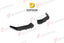 AUTHENTIC SOOQOO DRY CARBON FIBER FRONT BUMPER AIR VENT TRIMS for BMW X7 G07 LCI 2023+
Set includes:
Front Bumper Air Vent Trims
Material: Dry Carbon
NOTE: Professional installation is required.