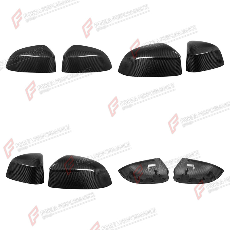 AUTHENTIC SOOQOO DRY CARBON FIBER SIDE MIRROR COVERS for BMW X7 G07 2019+
