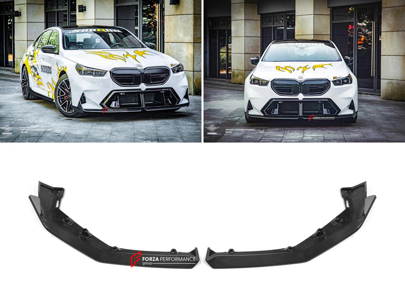 AUTHENTIC SOOQOO DRY CARBON FRONT LIP for BMW M5 G90 G99 2025+