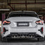 AUTHENTIC SOOQOO DRY CARBON REAR BUMPER TRIMS for BMW M2 G87 2023+
Set includes:
Rear Bumper Trims
Material: Prepreg Carbon
Note: Professional installation is required