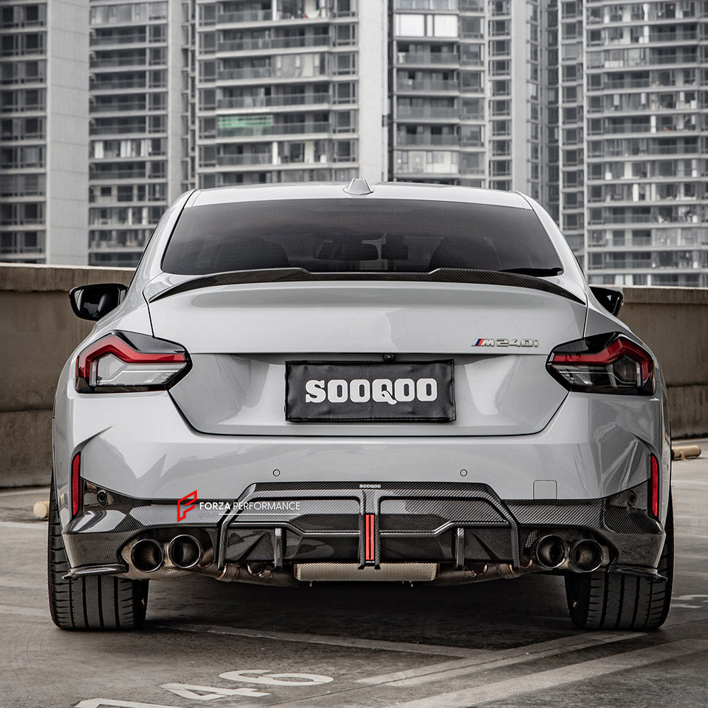 AUTHENTIC SOOQOO DRY CARBON REAR DIFFUSER for BMW 2 SERIES G42 2021 - 2024
Set includes:
Rear Diffuser
Material: Dry Carbon
Note: Professional installation is required.
Contact us for pricing.
Why “Contact Us for Pricing”?
We don’t display fixed prices because our goal is to offer you the most competitive deal possible. Product costs often decrease over time, and by requesting a quote, you’ll receive our most up-to-date price on market.
Payment ►
Visa
Mastercard
PayPal with a credit card (add 4.4