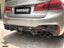 AUTHENTIC SOOQOO DRY CARBON REAR DIFFUSER for BMW M5 F90 LCI 2021 - 2023 Forza Performance custom fit buy CS Style