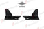 AUTHENTIC SOOQOO DRY CARBON REAR SPLITTERS for BMW X5 G05 PRE-LCI 2019 - 2023 Forza Performance custom fit buy MP Style