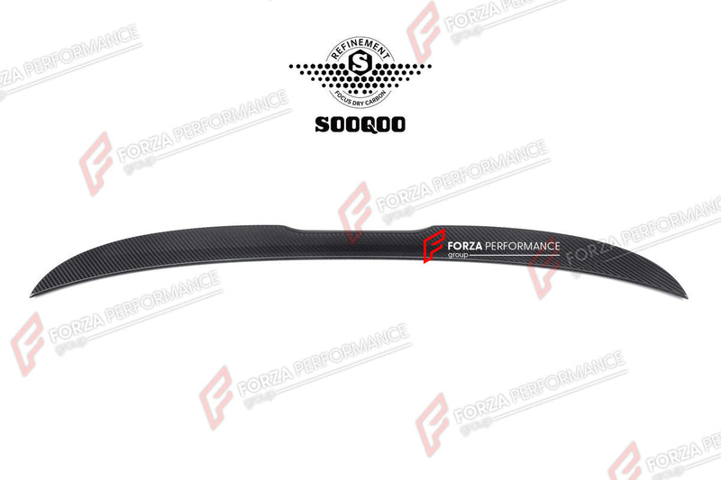 AUTHENTIC SOOQOO DRY CARBON REAR SPOILER for BMW M8 F91 2021+
