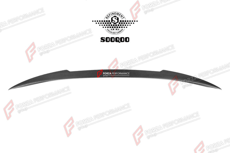 AUTHENTIC SOOQOO DRY CARBON REAR SPOILER for BMW M8 F93 2021+