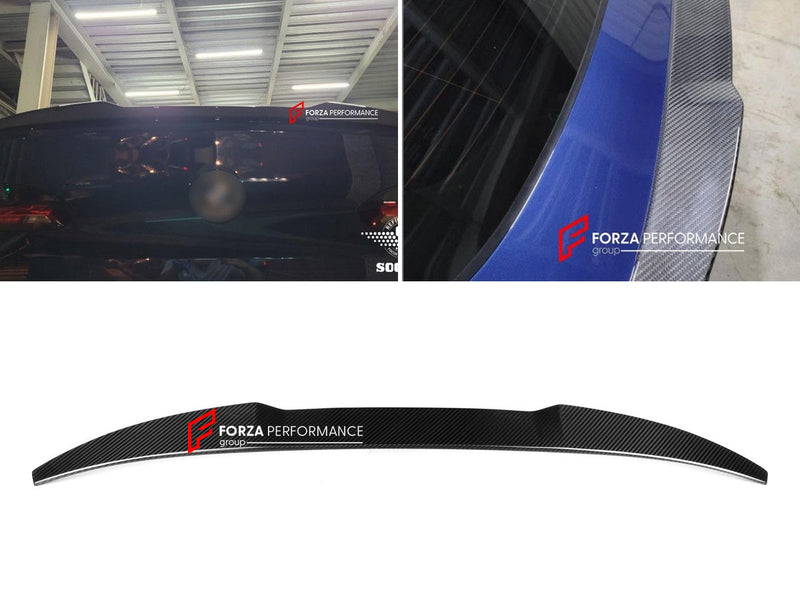 AUTHENTIC SOOQOO DRY CARBON REAR SPOILER for BMW X4M F98 LCI 2022+