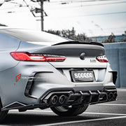AUTHENTIC SOOQOO DRY CARBON REAR VENT TRIM for BMW M8 F91 F92 F93 2019+
Set includes:
Rear Bumper Vent Trims
Material: Dry Carbon
Note: Professional installation is required.
Contact us for pricing.
Why “Contact Us for Pricing”?
We don’t display fixed prices because our goal is to offer you the most competitive deal possible. Product costs often decrease over time, and by requesting a quote, you’ll receive our most up-to-date price on market.