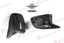 AUTHENTIC SOOQOO DRY CARBON SIDE MIRROR COVERS for BMW X6M F96 PRE-LCI 2020 - 2023 Forza Performance custom fit buy OEM Style
