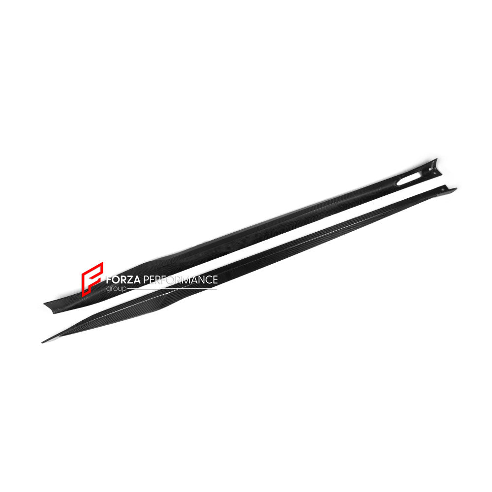 AUTHENTIC SOOQOO DRY CARBON SIDE SKIRTS for BMW X3M F97 LCI X4M F98 LCI 2022+
Set includes:
Side Skirts
Material: Prepreg Carbon
Note: Professional installation is required