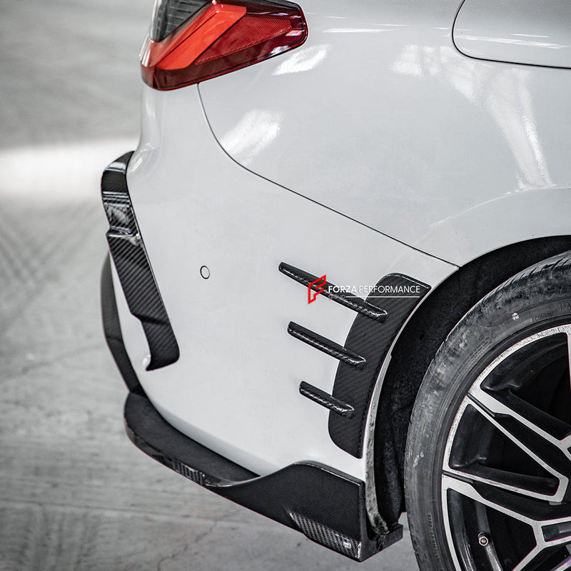 AUTHENTIC SOOQOO DRY CARBON SIDE SPAT TRIMS for BMW 4 SERIES G22 G23 2020+