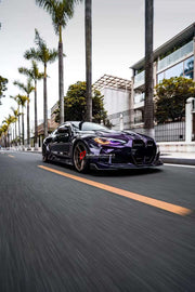 WIDE CARBON BODY KIT for BMW M4 G82/G83 2021+  Set includes:  Front Bumper Wide Fenders Side Skirts Rear Bumper Exhaust Tips