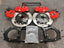Forza Performance Group offers various types of big brake kits, all types of aftermarket brake calipers, as well as genuine original brands of all types, such as AP Racing, Brembo, Akebono, AMG, M Performance, Audi, Porsche, Lamborghini, Toyota TRD, etc.
In the photos above you can see an installed Forza Performance Group set of large front brakes for the MERCEDES-BENZ GLE 53 AMG X167 FACELIFT 2023 with 410 mm / 380 mm brake discs.
Current set includes:
2x Authentic AP Racing CP9571 6 Pot Front Brak