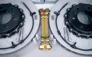 BIG BRAKE KIT for TOYOTA SEQUOIA 2022+
Forza Performance Group offers various types of big brake kits, all types of aftermarket brake calipers, as well as genuine original brands of all types, such as AP Racing, Brembo, Akebono, AMG, M Performance, Audi, Porsche, Lamborghini, Toyota TRD, etc.
Current set includes:
2x 6 Pot Front Brake Calipers
2x 4 pot Rear Brake Calipers
2x Front Brake Discs 420 mm
2x Rear Brake Discs 410 mm
2x Brake Caliper Adapters
2x Brake Pads
PLEASE INCLUDE YOUR VIN, MODEL AND YE