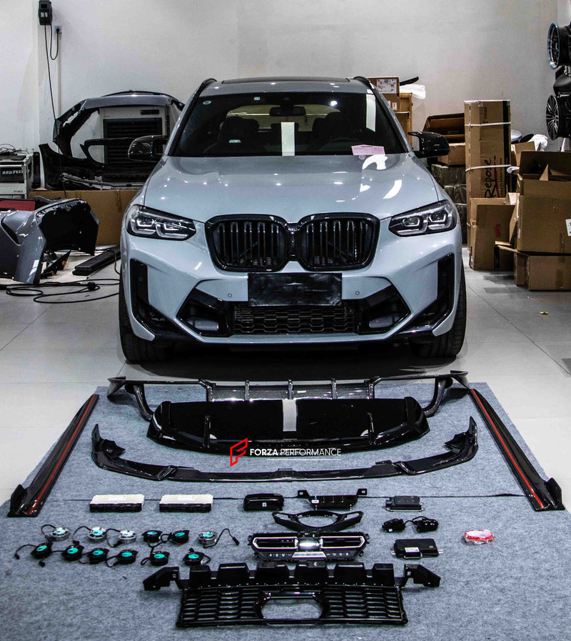 DRY CARBON BODY KIT FOR BMW X3M F97 LCI 2021+