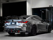 WIDE CARBON BODY KIT for BMW M4 G82/G83 2021+  Set includes:  Front Bumper Wide Fenders Side Skirts Rear Bumper Exhaust Tips