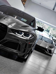 WIDE CARBON BODY KIT for BMW M4 G82/G83 2021+  Set includes:  Front Bumper Wide Fenders Side Skirts Rear Bumper Exhaust Tips